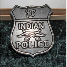 Indian Police Badge Pre Owned.